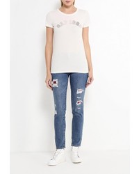 Женская белая футболка от Gap