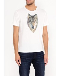 Мужская белая футболка от Gap