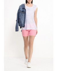 Женская белая футболка от Gas