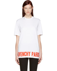 Женская белая футболка от Givenchy