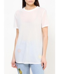 Женская белая футболка от Glamorous