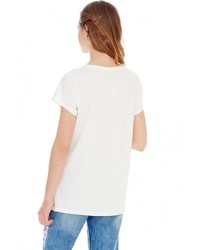 Женская белая футболка от Grezzo