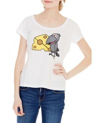 Женская белая футболка от Grezzo