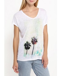 Женская белая футболка от Harris Wilson