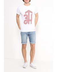 Мужская белая футболка от Heritage