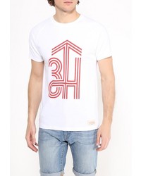 Мужская белая футболка от Heritage