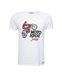 Мужская белая футболка от Heritage