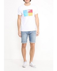 Мужская белая футболка от Heritage