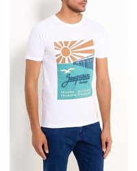 Мужская белая футболка от Heritage