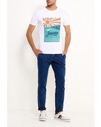 Мужская белая футболка от Heritage