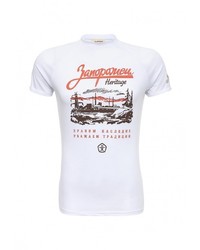 Мужская белая футболка от Heritage