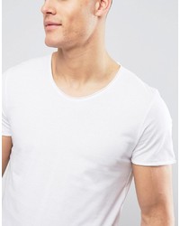 Мужская белая футболка от Selected