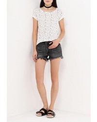 Женская белая футболка от Ichi