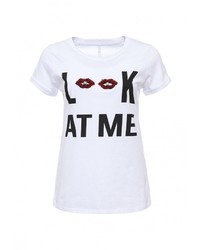 Женская белая футболка от Imperial