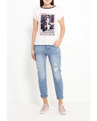 Женская белая футболка от Incity