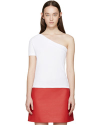 Женская белая футболка от Jacquemus