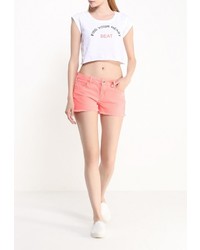 Женская белая футболка от Jennyfer