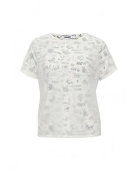 Женская белая футболка от Jennyfer