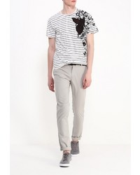 Мужская белая футболка от Just Key