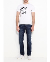 Мужская белая футболка от Just Key