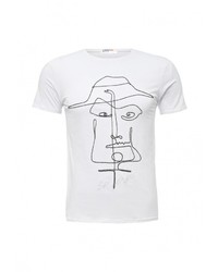 Мужская белая футболка от Just Key