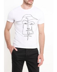 Мужская белая футболка от Just Key