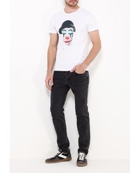 Мужская белая футболка от Just Key