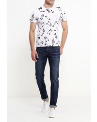 Мужская белая футболка от Just Key