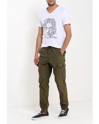 Мужская белая футболка от Kamora