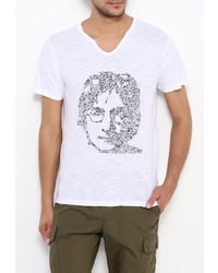 Мужская белая футболка от Kamora