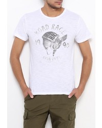 Мужская белая футболка от Kamora