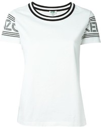 Женская белая футболка от Kenzo