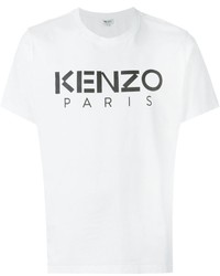 Мужская белая футболка от Kenzo