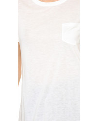 Женская белая футболка от Theory