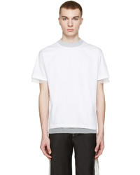 Мужская белая футболка от Kolor