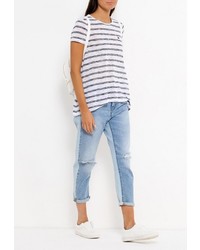 Женская белая футболка от Lacoste