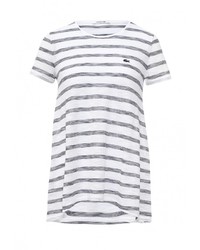 Женская белая футболка от Lacoste