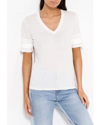 Женская белая футболка от Lacoste