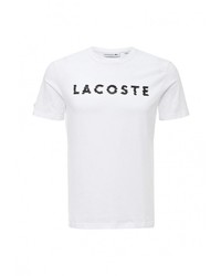 Мужская белая футболка от Lacoste