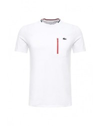 Мужская белая футболка от Lacoste