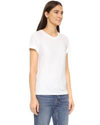Женская белая футболка от Theory