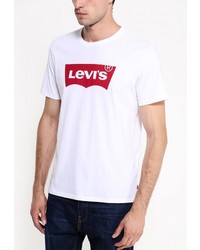 Мужская белая футболка от Levi's