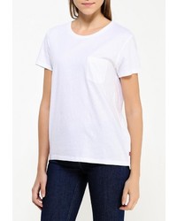 Женская белая футболка от Levi's