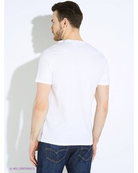 Мужская белая футболка от Levi's