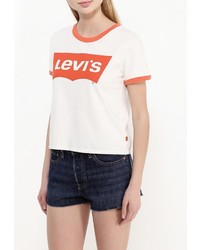 Женская белая футболка от Levi's