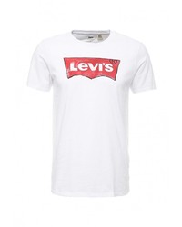 Мужская белая футболка от Levi's