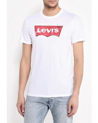 Мужская белая футболка от Levi's