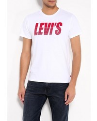 Мужская белая футболка от Levi's