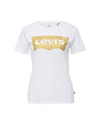 Женская белая футболка от Levi's