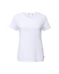 Женская белая футболка от Levi's